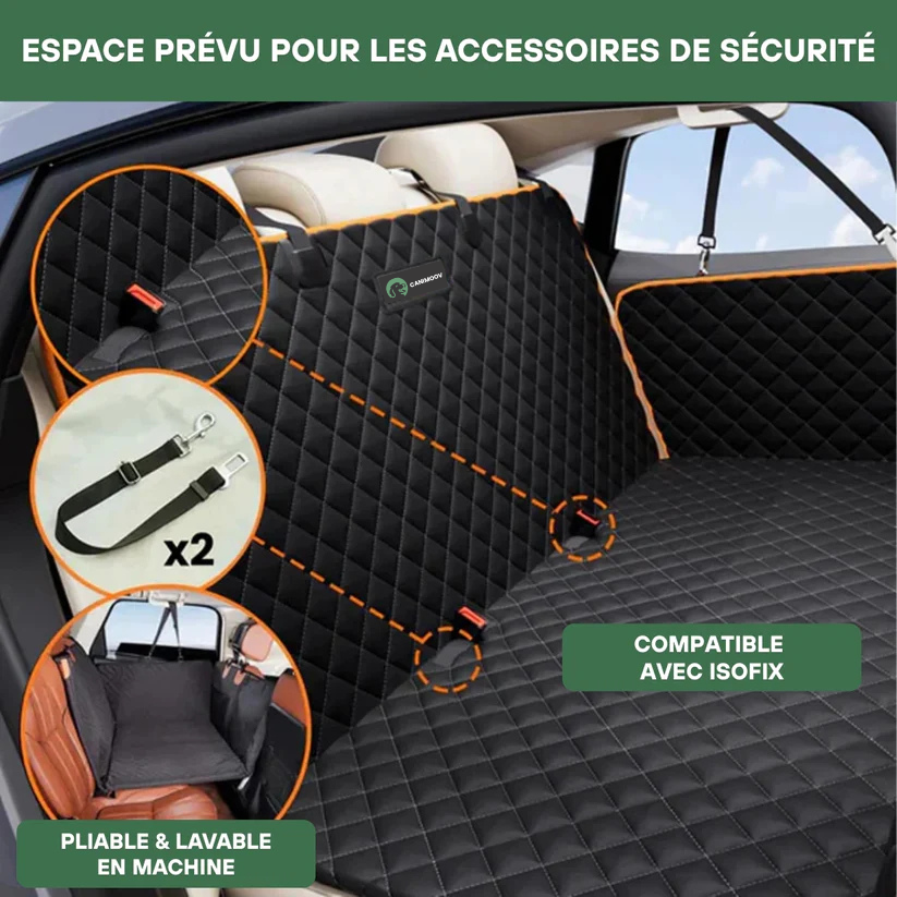 CaniMoov+™ – Housse de Voiture Premium pour Chien