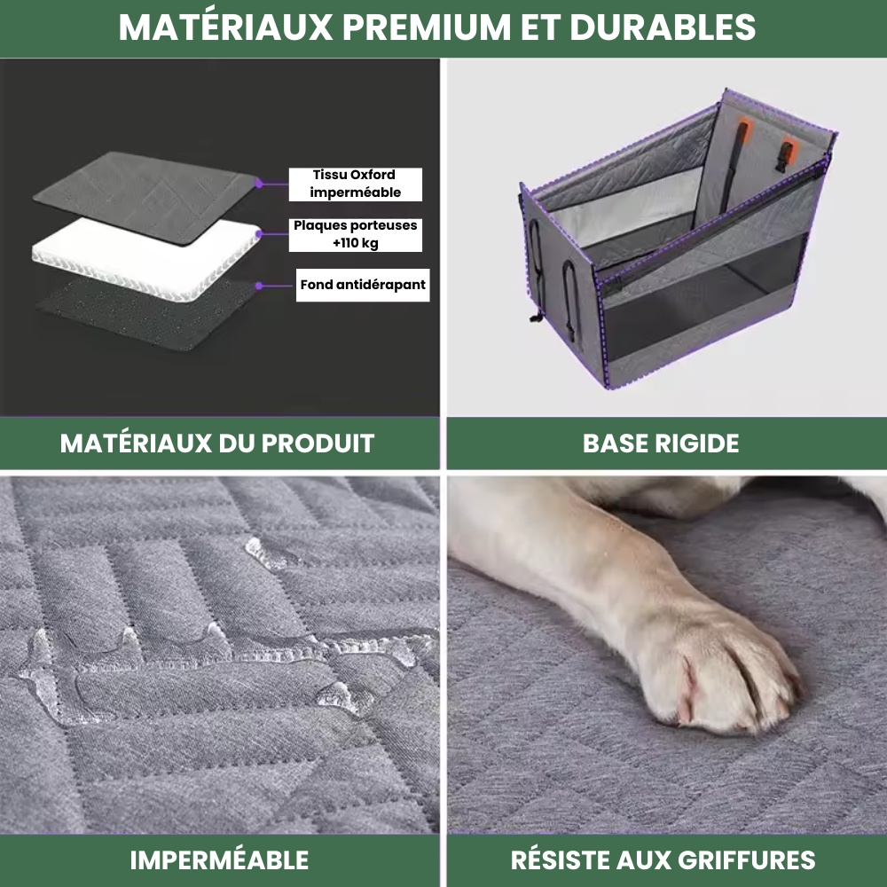 CaniMoov+™ – Caisse de Transport Voiture pour Chien