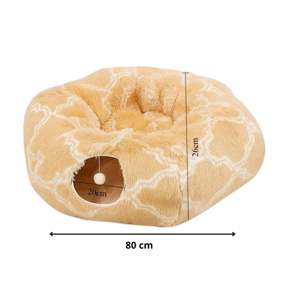 CaniCocoon+™ | Tunnel coussin Zen & Confort Ultra-Doux