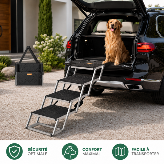 Esca’Pattes | Escalier de voiture pour chien