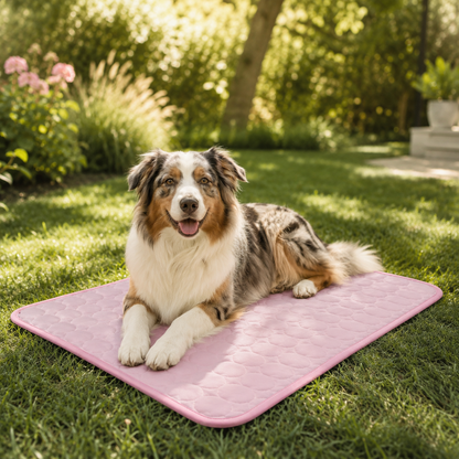 CaniFresh+™ — Le tapis rafraîchissant qui garde votre chien au frais tout l’été