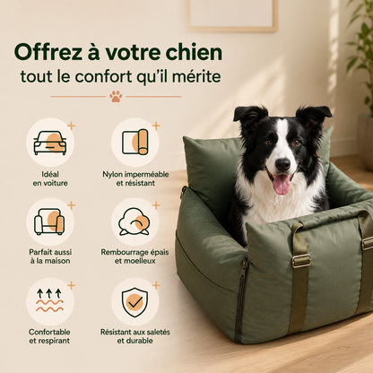 CaniNest+™ – Cocon de voyage 2-en-1 pour chien
