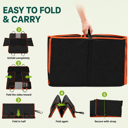CaniMoov+™ Premium Dog Car Seat Cover with Rigid Base