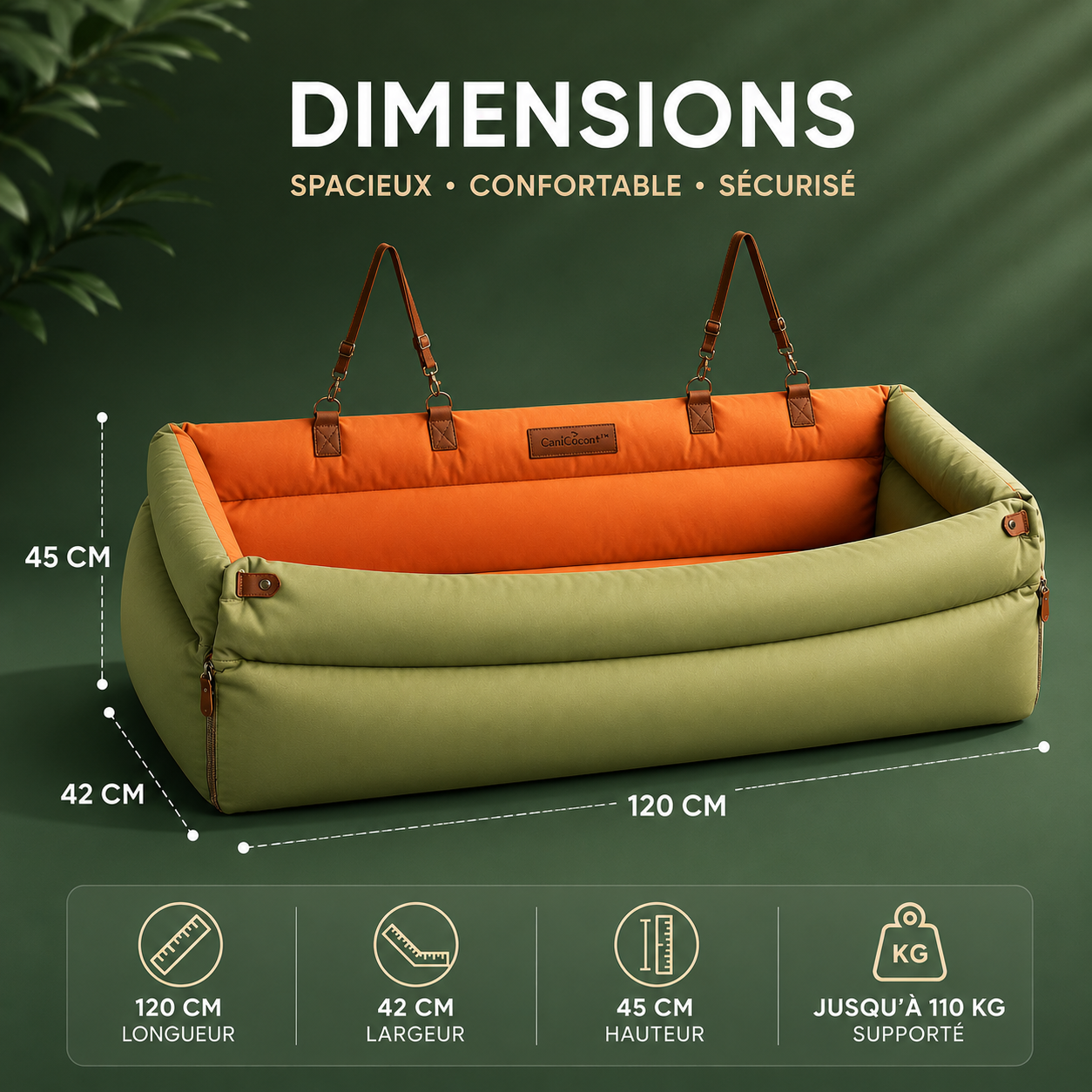 CaniCocon+™ – Le cocon de voyage premium pour chien