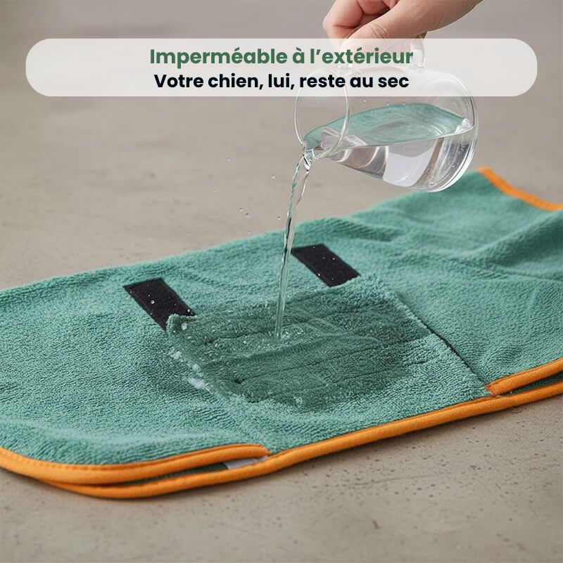 Peignoir CaniMoov+™ | Ultra-absorbant