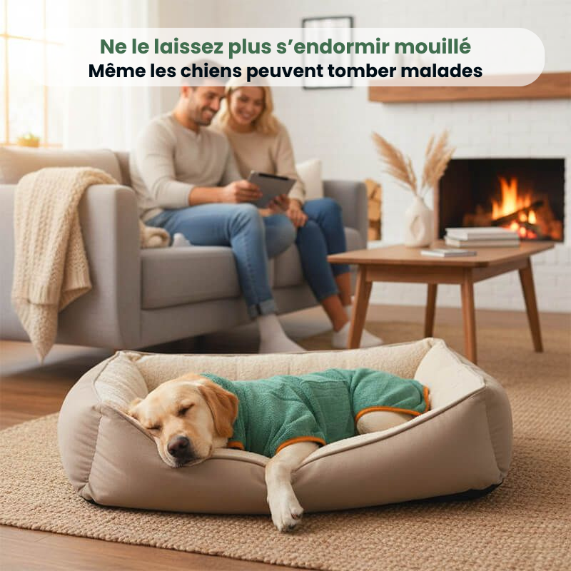 Peignoir CaniMoov+™ | Ultra-absorbant