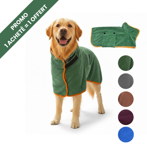 Peignoir CaniMoov+™ | Ultra-absorbant